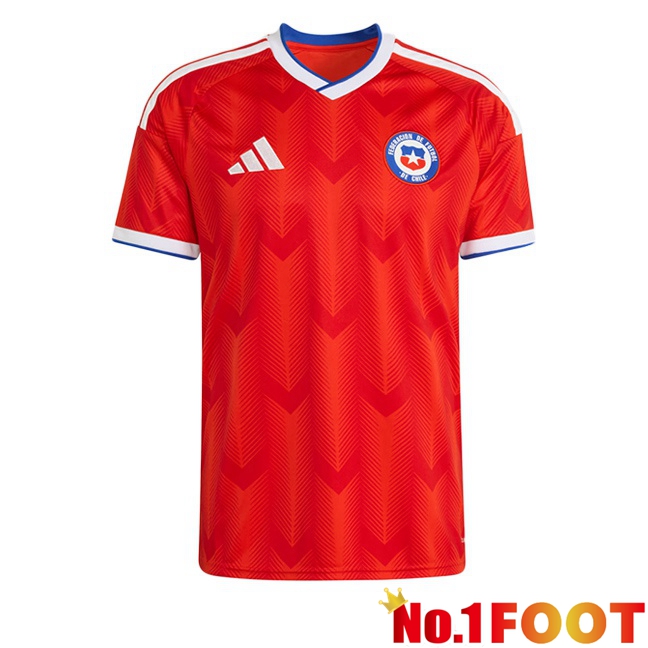Chili Home Soccer Jersey Red 2026/2027