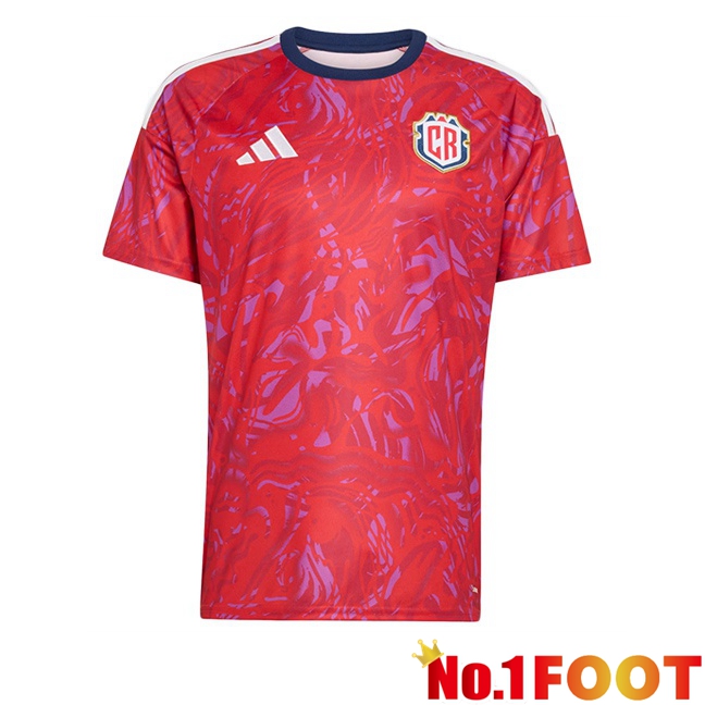 Costa Rica Home Soccer Jersey Red 2026/2027