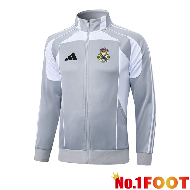 Real Madrid Training Jacket White 2025/2026