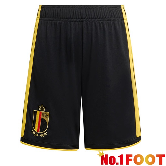 Belgium Home Soccer Shorts Black 2026/2027