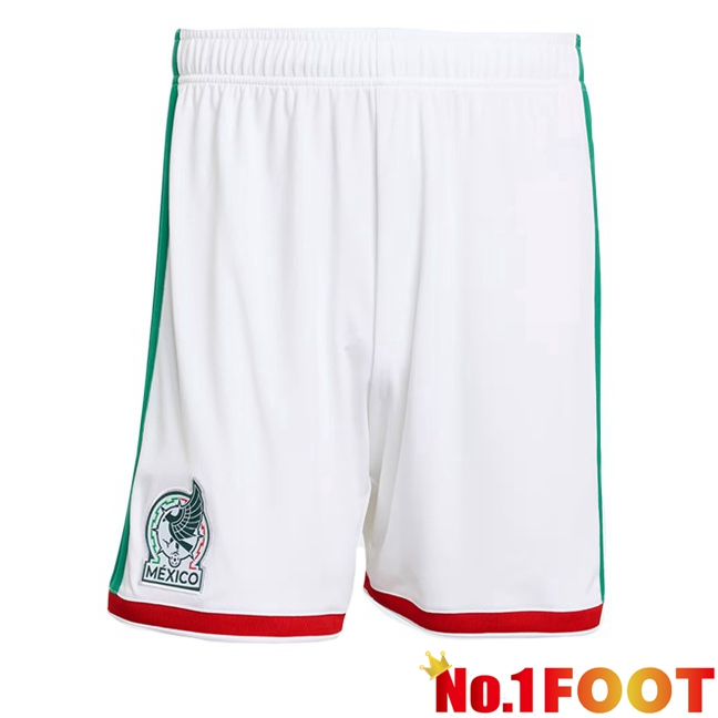 Mexico Home Soccer Shorts White 2026/2027