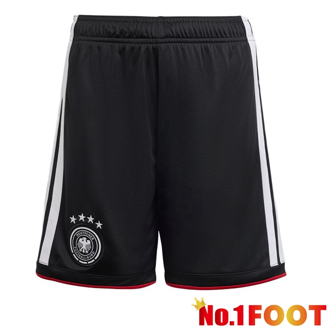 Germany Home Soccer Shorts Black 2026/2027
