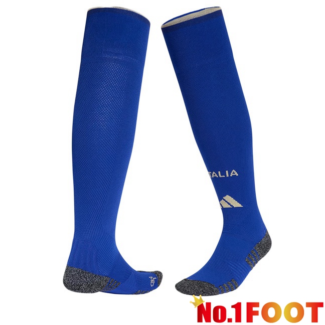 Italy Home Soccer Socks Blue 2026/2027