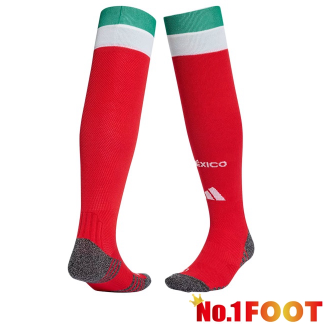 Mexico Home Soccer Socks Red 2026/2027