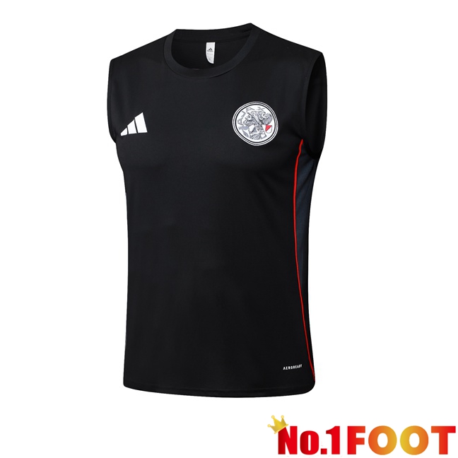 AFC Ajax Gilet Soccer Black 2025/2026