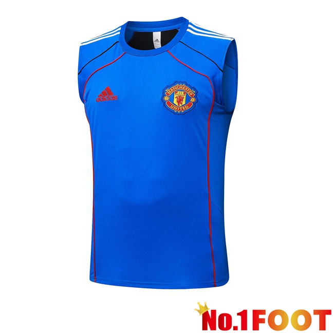 Manchester United Gilet Soccer Blue 2025/2026