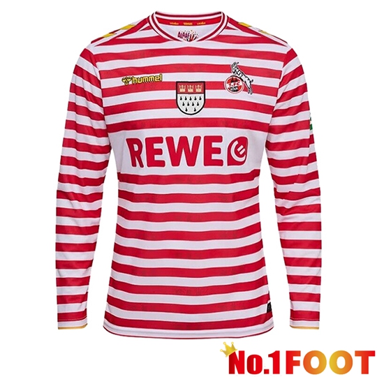 FC Koln Long sleeve Soccer Jersey Special Edition Red 2025/2026