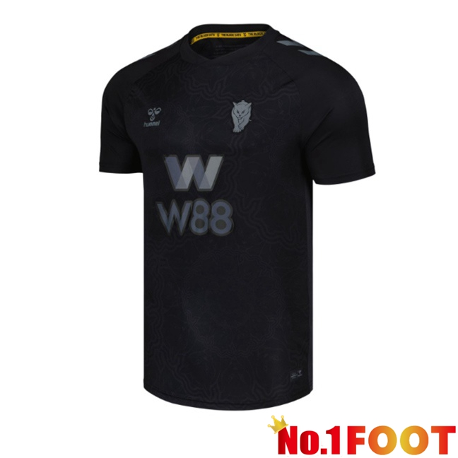 Sunderland AFC Third Soccer Jersey Black 2025/2026