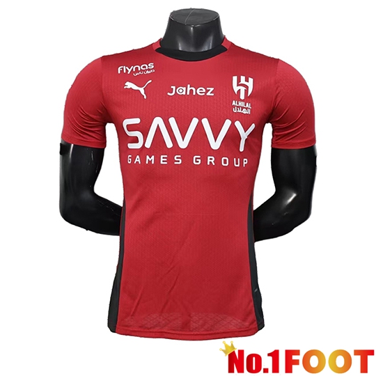 Al-Hilal Soccer Jersey Special Edition Red 2025/2026
