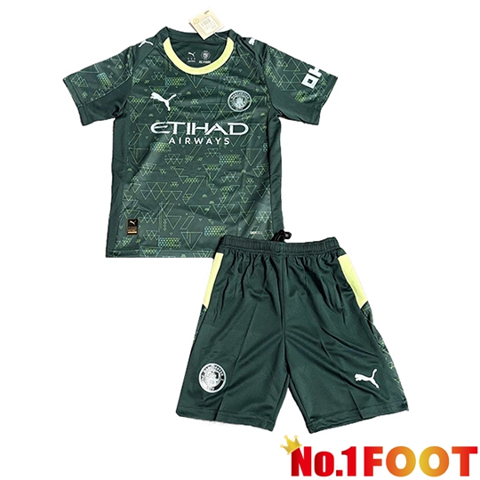 Manchester City Kids Soccer Jersey EA SPORTS Edition 2025/2026