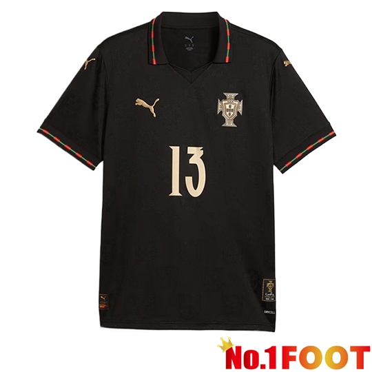 Portugal Soccer Jersey Special Edition Black 2025/2026