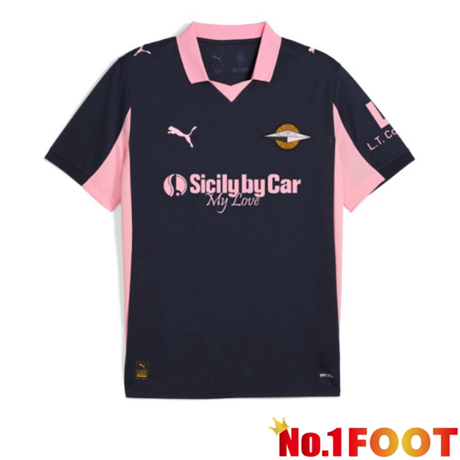 Palerme FC Away Soccer Jersey Black 2025/2026
