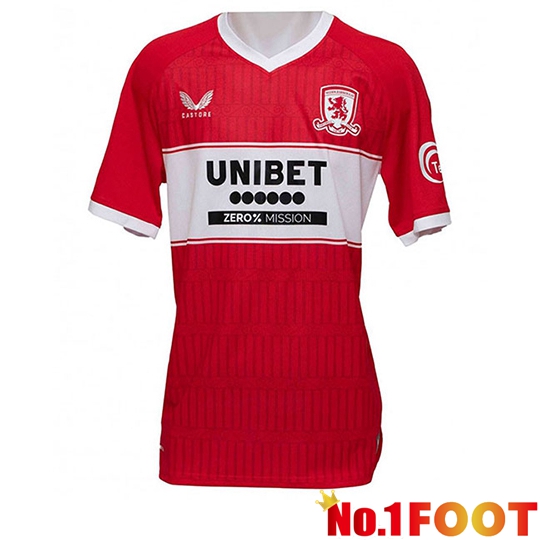 Middlesbrough Home Soccer Jersey 2025/2026
