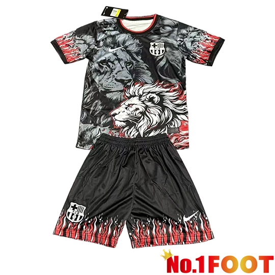 Barcelona Kids Soccer Jersey Special Edition Black 2025/2026