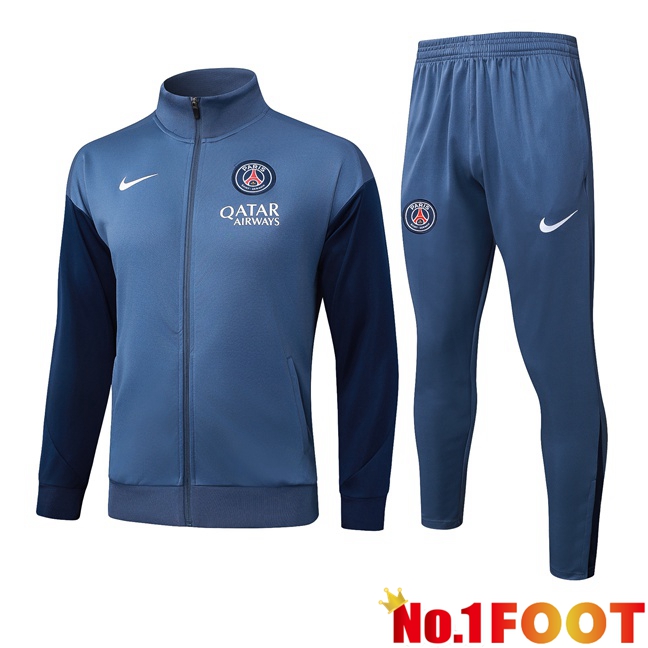 Paris PSG kit Training Tracksuit - Training Jacket Blue Royal 2025/2026
