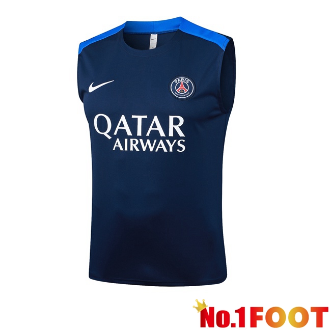 Paris PSG Gilet Soccer Blue Royal 2025/2026