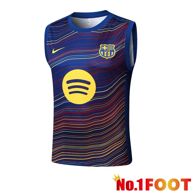 FC Barcelona Gilet Soccer Purple Blue Royal 2025/2026