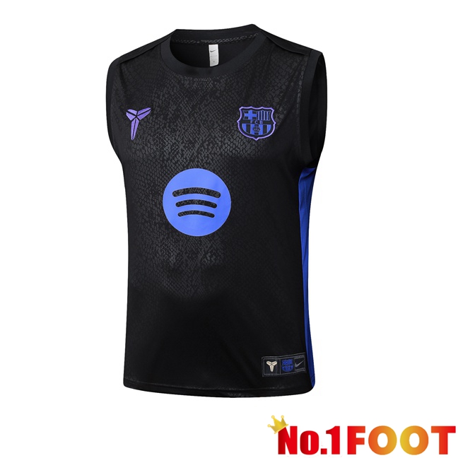 FC Barcelona Gilet Soccer Black 2025/2026