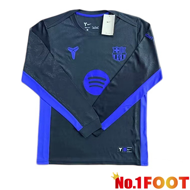 FC Barcelona Kobe Bryant Soccer Jersey Special Edition Long sleeve Black 2025/2026