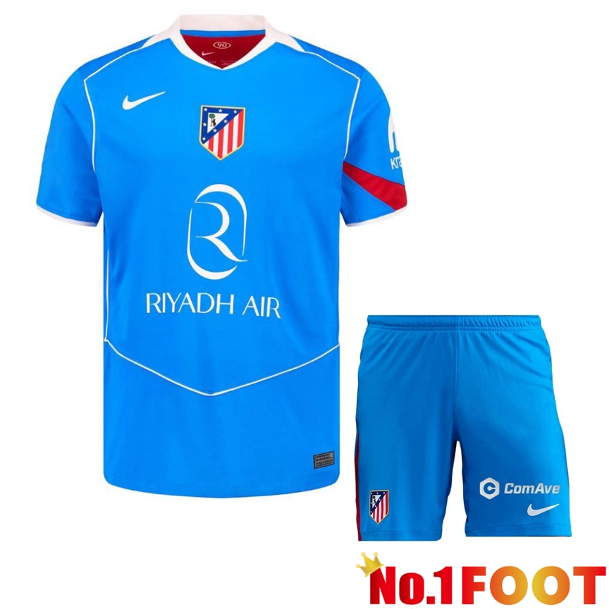 Atletico Madrid Third kit Soccer Jersey + Shorts 2025/2026