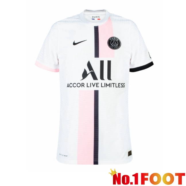 Paris PSG Retro Away Soccer Jersey White 2021-2022