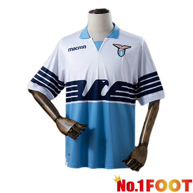 SS Lazio Retro Home Soccer Jersey Blue White 2018-2019