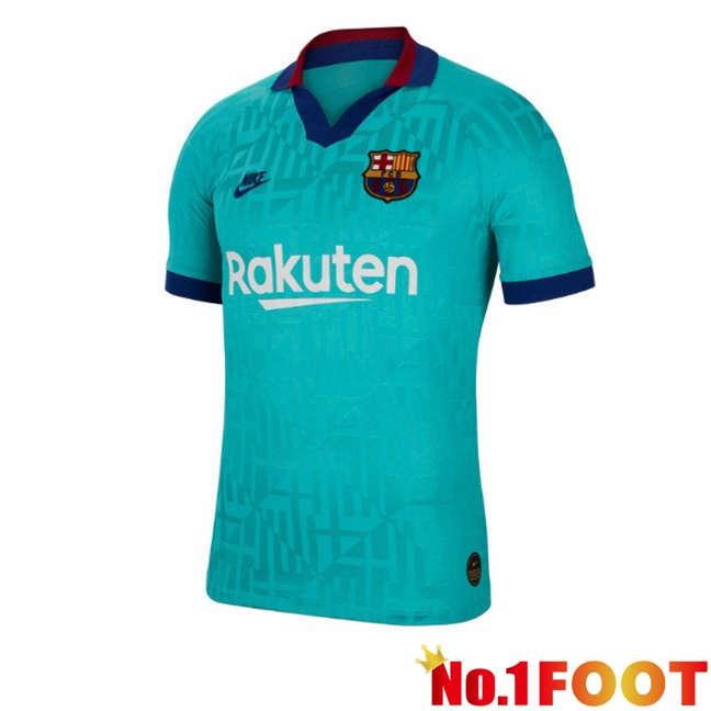 FC Barcelona Retro Third Soccer Jersey Green 2019-2020