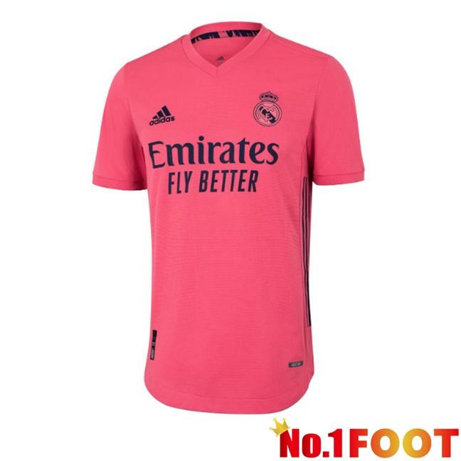 Real Madrid Retro Away Soccer Jersey Pink 2020-2021