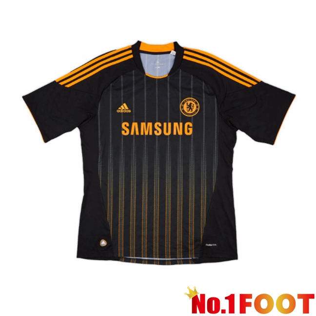 FC Chelsea Retro Away Soccer Jersey Black 2010-2011