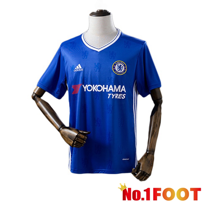 FC Chelsea Retro Home Soccer Jersey Blue 2016-2017