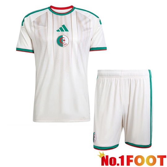 Algeria Kids Home Soccer Jersey Soccer World Cup 2026