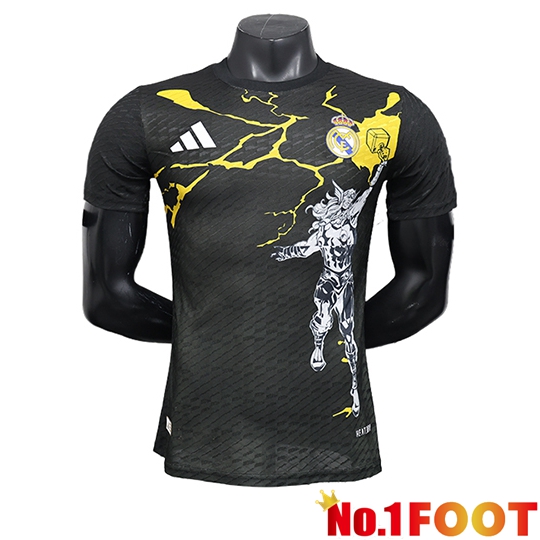 Real Madrid Soccer Jersey Special Edition Black 2025/2026
