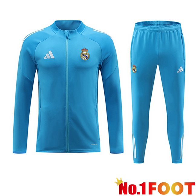 Real Madrid kit Training Tracksuit - Training Jacket Blue 2025/2026