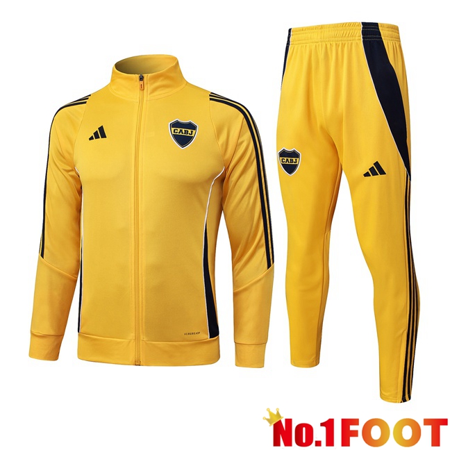Boca Juniors kit Training Tracksuit - Training Jacket Yellow 2025/2026