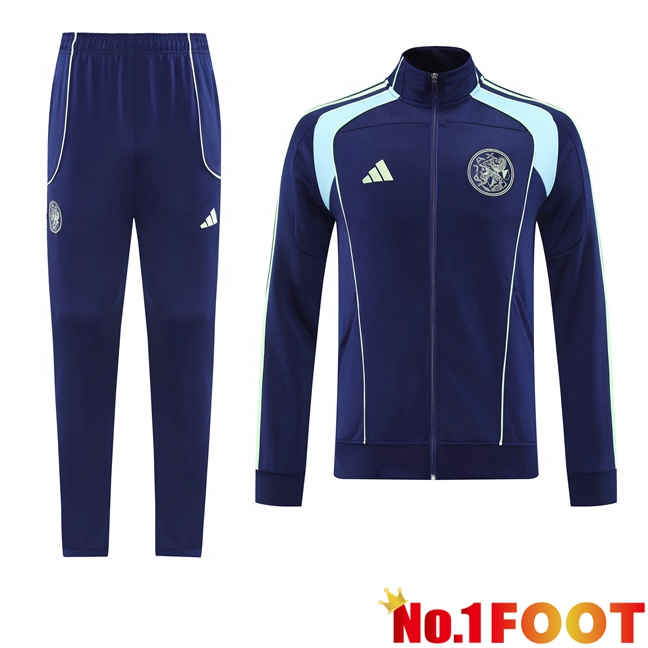 AFC Ajax kit Training Tracksuit - Training Jacket Blue Royal 2025/2026