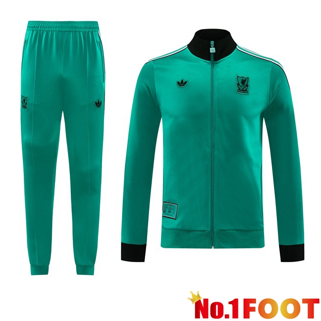 FC Liverpool kit Training Tracksuit - Training Jacket Green 2025/2026
