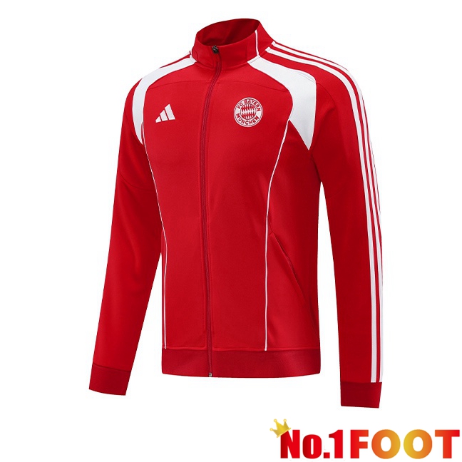 Bayern Munich Training Jacket Red 2025/2026