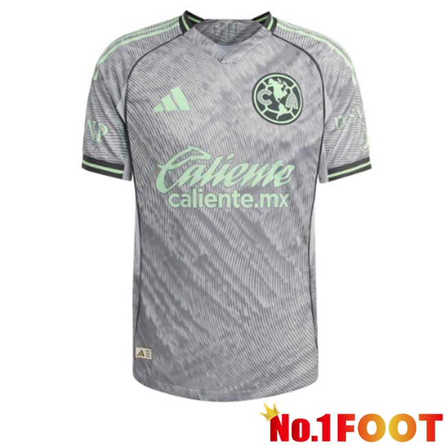 Club America Third Soccer Jersey Grey 2025/2026