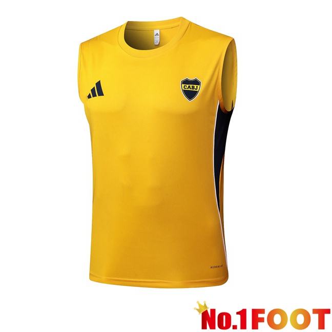 Boca Juniors Gilet Soccer Yellow 2025/2026
