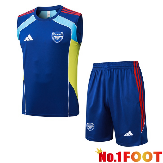 Arsenal Gilet Soccer + Shorts Blue 2025/2026