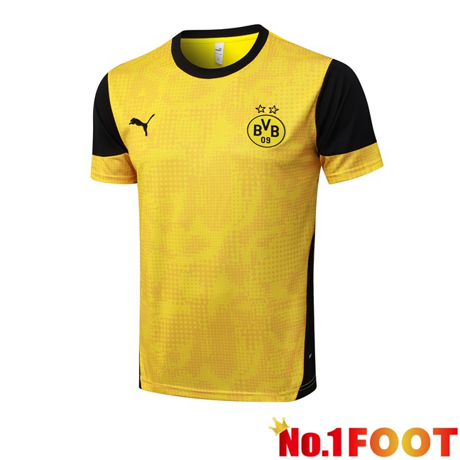 Dortmund BVB Training T Shirt Yellow 2025/2026