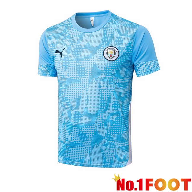 Manchester City Training T Shirt Blue 2025/2026