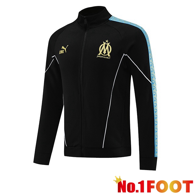 Marseille OM Training Jacket Black 2025/2026