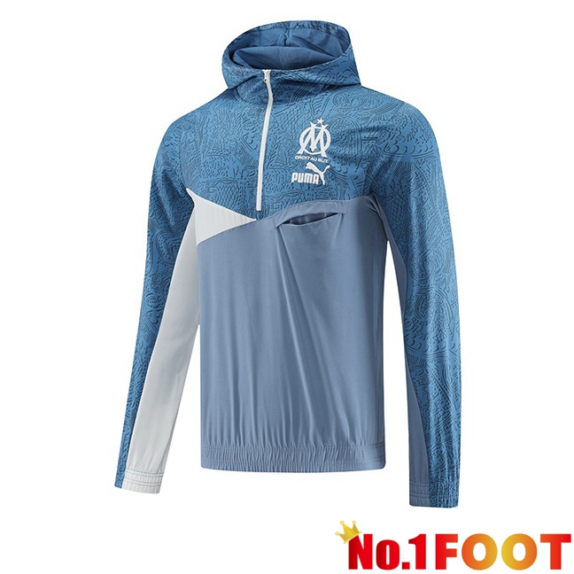 Marseille OM Windbreaker Blue 2025/2026