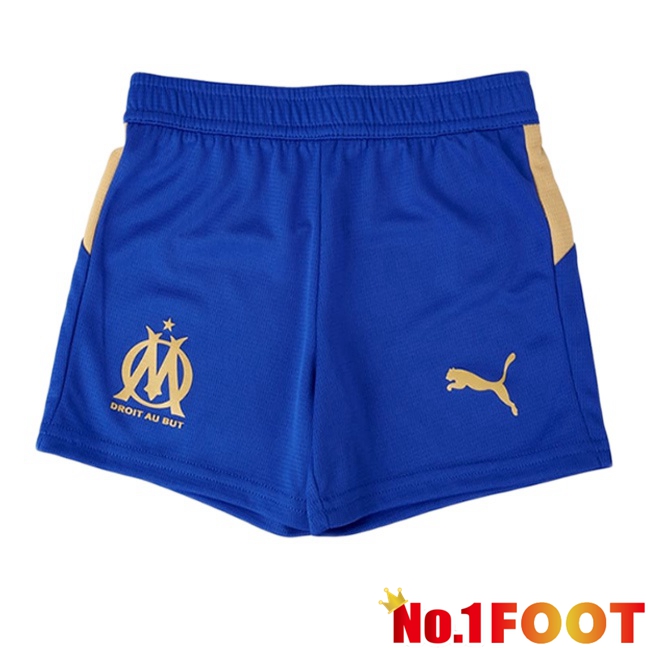 Marseille OM Fourth Soccer Shorts Blue 2025/2026