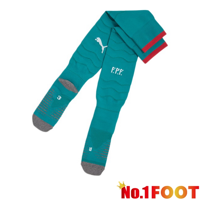 Portugal Home Soccer Socks Green 2026/2027