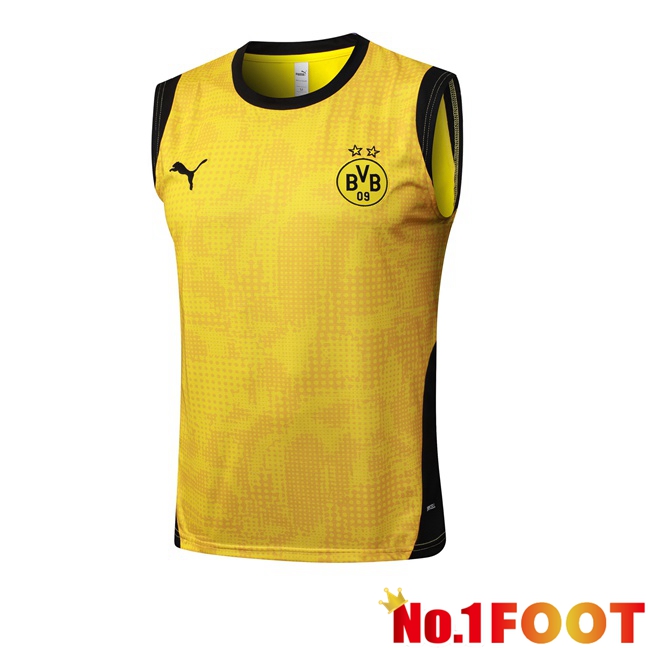 Dortmund BVB Gilet Soccer Yellow 2025/2026