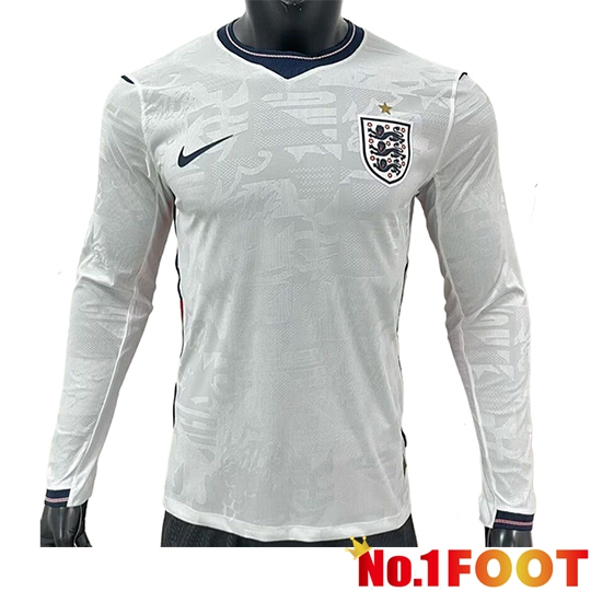 England Home Soccer Jersey Long sleeve 2026/2027