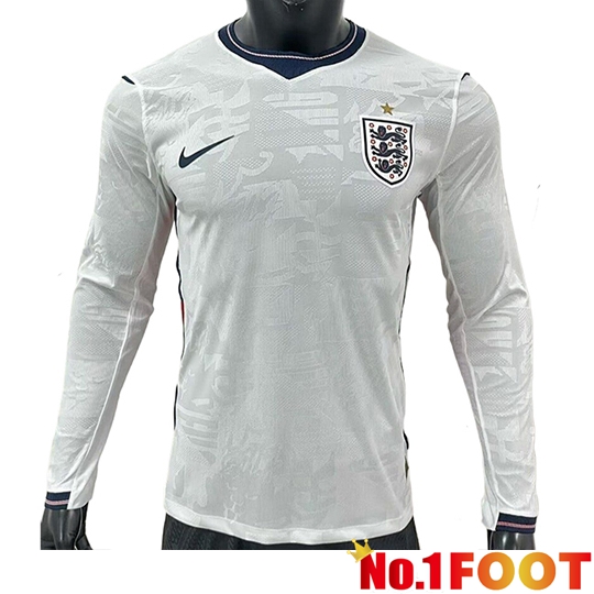 England Home Soccer Jersey Long sleeve Soccer World Cup 2026