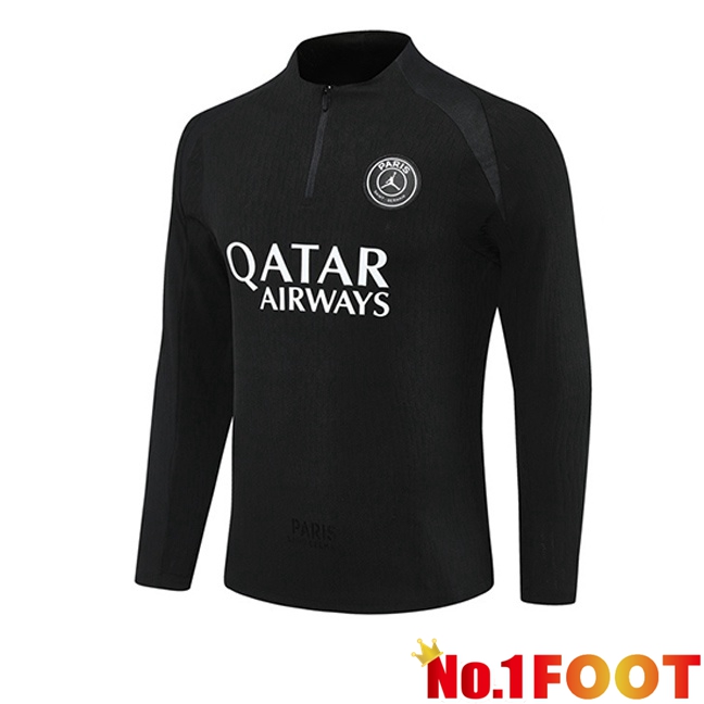 Paris PSG Training Sweatshirt Black 2025/2026